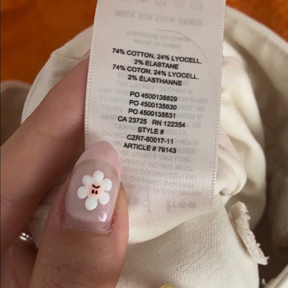 Aritzia Wilfred Free Brennan Utility Pant Cream - Picture 8 of 10